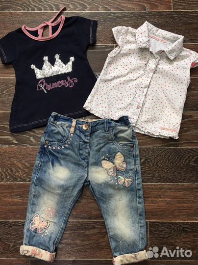 Вещи пакетом на девочку