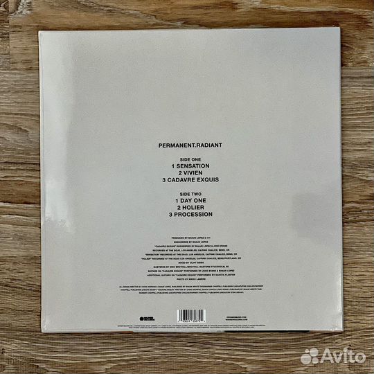 Crosses - Permanent Radiant (синий винил)