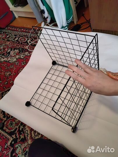 Стеллаж металлический разборный мобильный