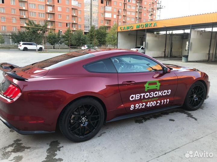 Ford Mustang 2.3 AT, 2018, битый, 76 500 км