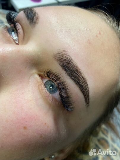 Наращивание ресниц модель