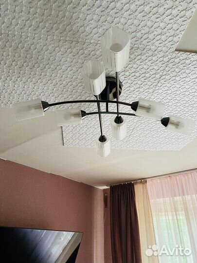 Люстра потолочная бу