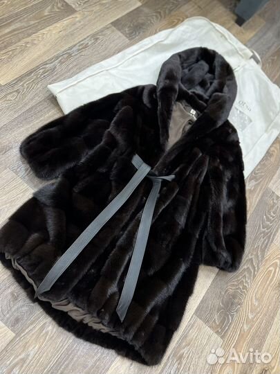 Норковая шуба elena furs