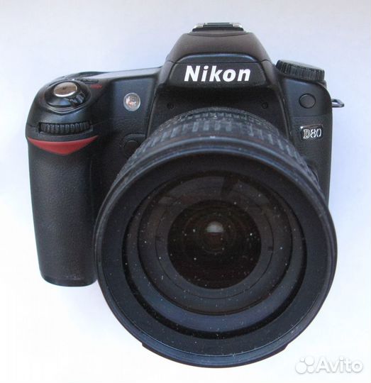 Nikon D70; Nikon D80; объектив Nikkor 18-70mm