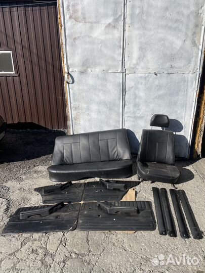 Кожаный салон ваз 2105