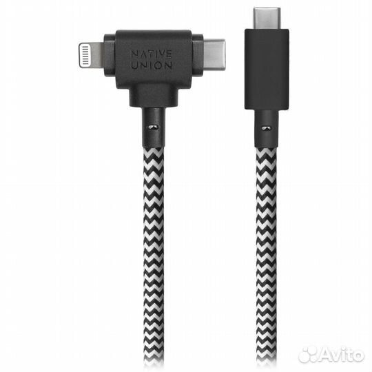 Кабель Native Union USB-C + Lighting, 2м