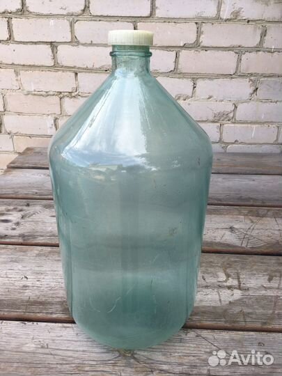 Бутыль 20 литров стеклянная