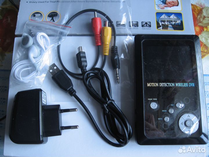 Приемник-регистратор видеокамер 2.4 Ггц