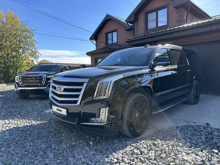 Cadillac Escalade 6.2 AT, 2016, 190 000 км