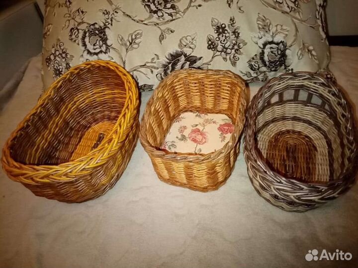 Корзина плетеная