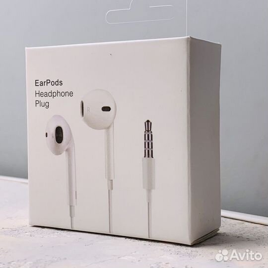 Наушники apple проводные 3.5mm