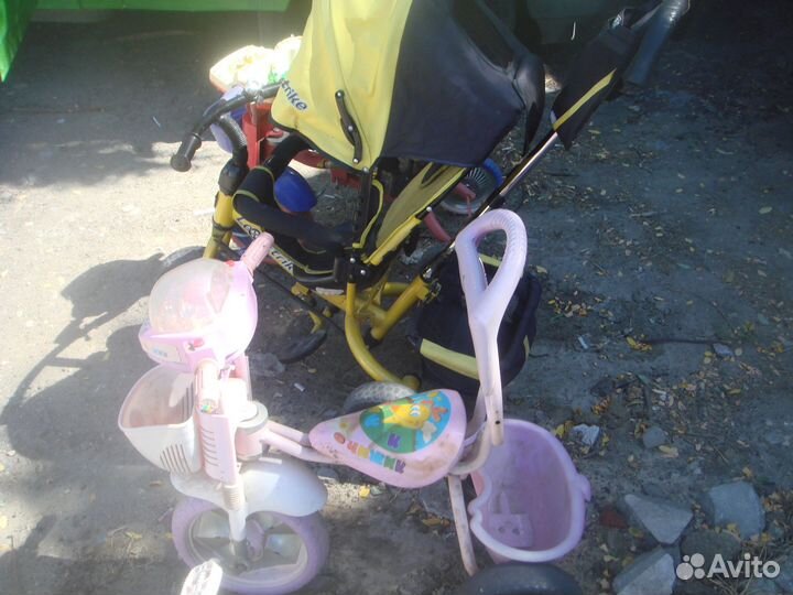 Три детских велосипеда цена за все