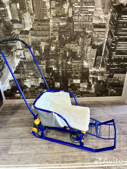 Санки на колесах