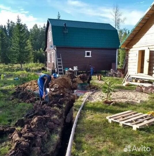 Септик монтаж в 1 день