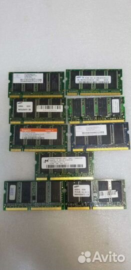 Ddr1 sdram 512мб для ноута