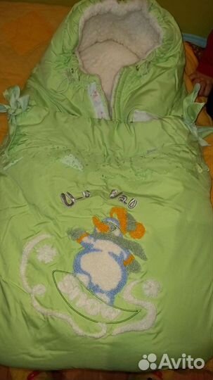 Конверт на выписку зимний