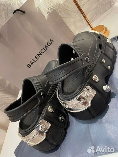 Сабо balenciaga x crocs