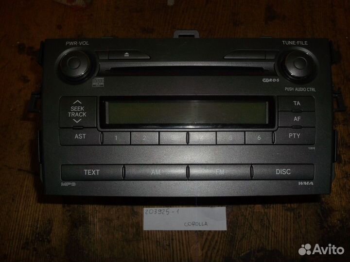 Магнитола (Toyota Corolla)