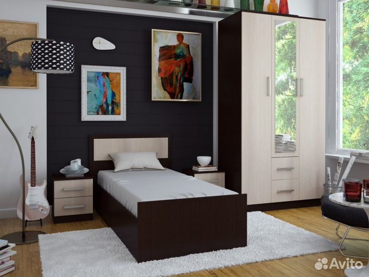 Кровать 90х200 см Фиеста новая