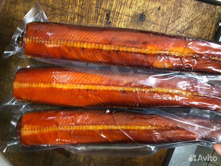 Кета холодного копчения