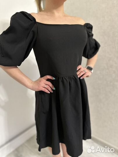 Платье летнее женское черное новое