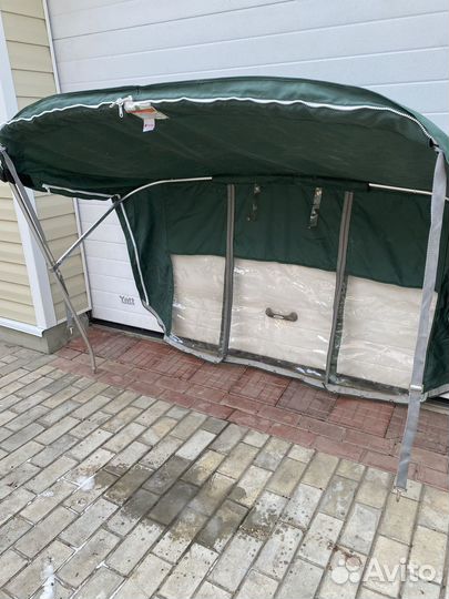 Тент на моторную лодку