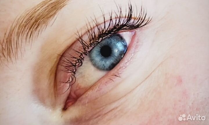 Наращивание ресниц на дому