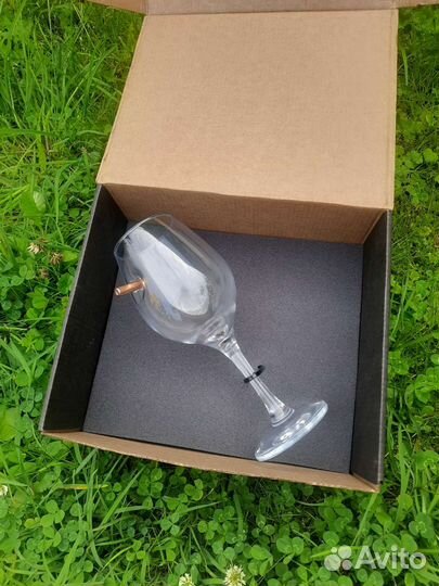 Бокал для вина с пулей (оригинальный подарок)новый