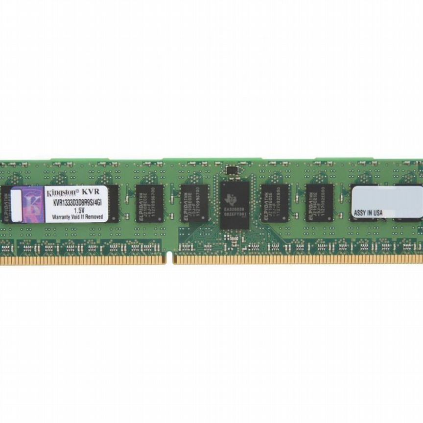 [KVR1333D3D8R9S/4GI] Оперативная Память Kingston Ddr Kvr1333d3d8r9s/4gi