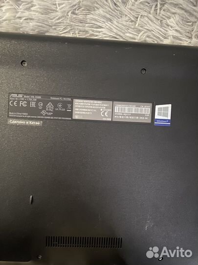 Ноутбук asus