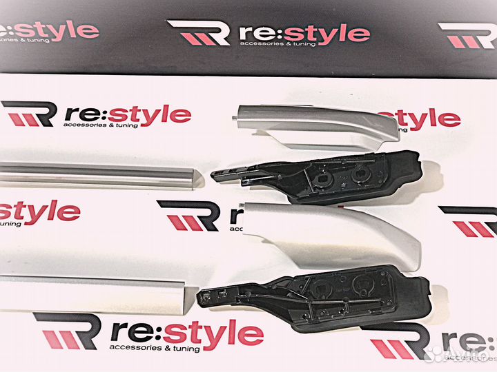 Рейлинги RAV4 XA30 / Vanguard 06-12г Серебро