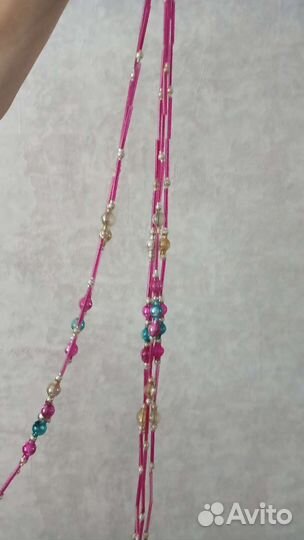 Стеклянные бусы на ёлку, СССР