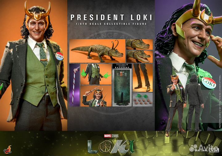 Hot Toys TMS066 President Loki 1/6