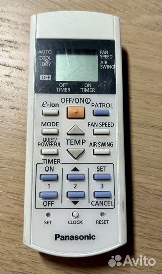 Пульт для кондиционера Panasonic