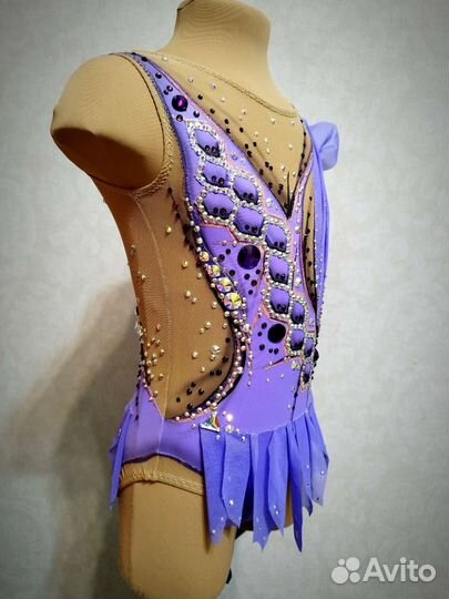 Купальник для художественной гимнастики новый