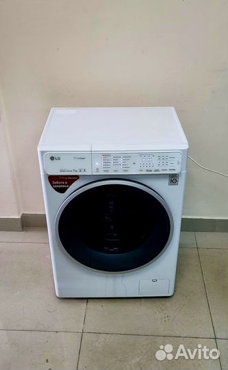 Стиральная машина LG на 7кг с паром