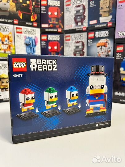 Lego 40477 - BrickHeadz- Scrooge McDuck, Huey, Dew