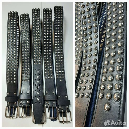 Ремни кожаные