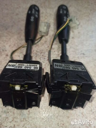Переключатель поворотов с птф Шевроле Авео т250