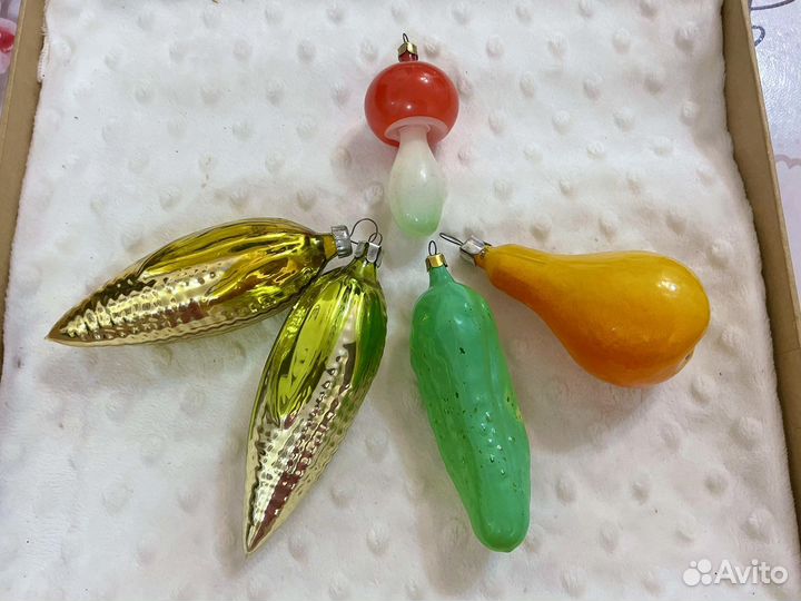 Елочные игрушки СССР «Урожай»