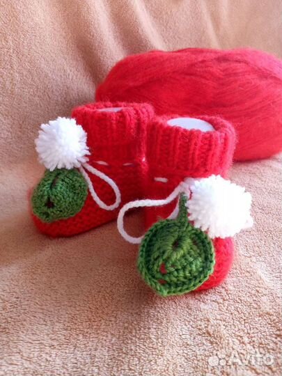 Пинетки для девочки