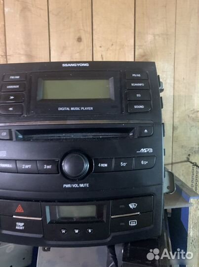 Ssangyong actyon new магнитола