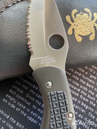 Нож Spyderco civilian Tuffram g2