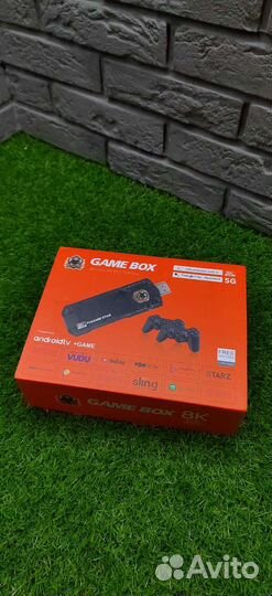 Игровая консоль 2в1 game BOX+Android TV