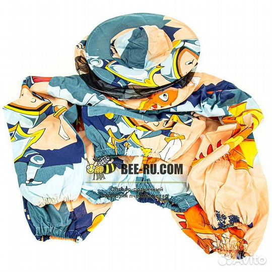 44-46р. Костюм детский бязь с сеткой