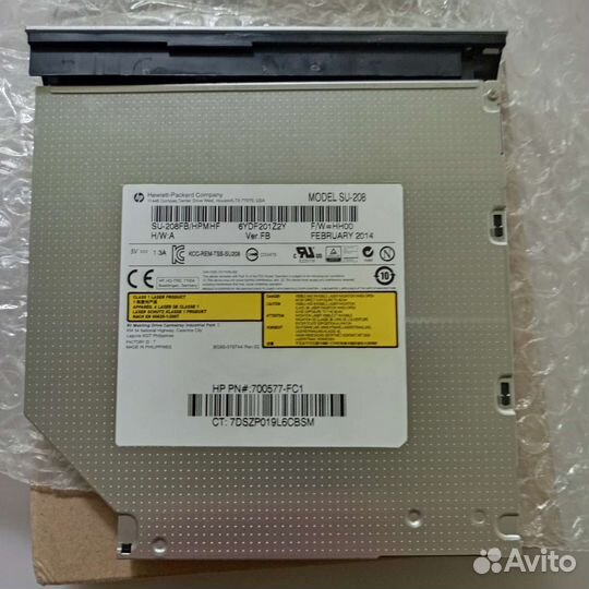 Оптический привод DVD HP SU-208FB