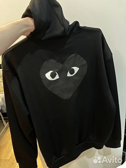 Comme des garcons zip hoodie Оригинал