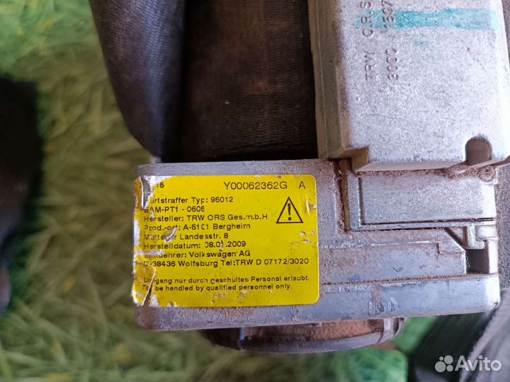 Ремень безопасности правый Шкода Октавия А4 2008г