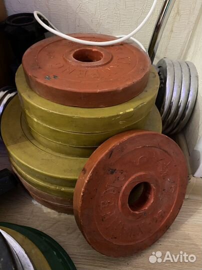 Блины для штанги, Гриф олимпийский D50