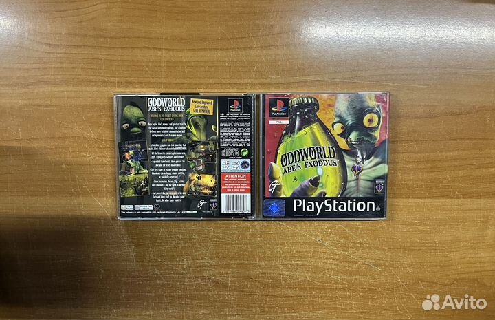 PS1 Oddworld Abe's Exodus